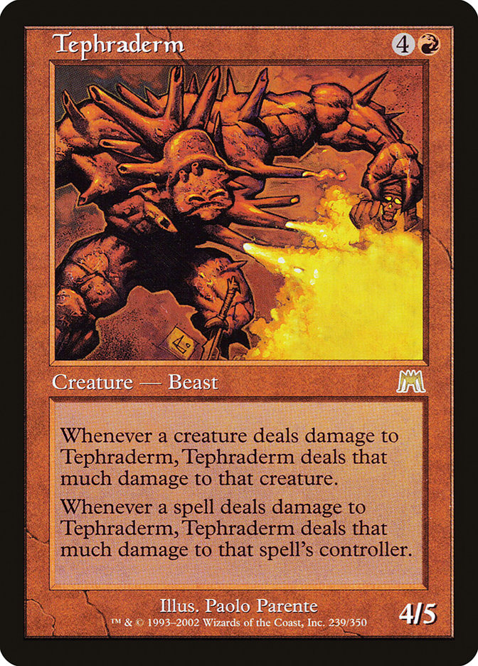 Tephraderm [Onslaught] | Chromatic Games