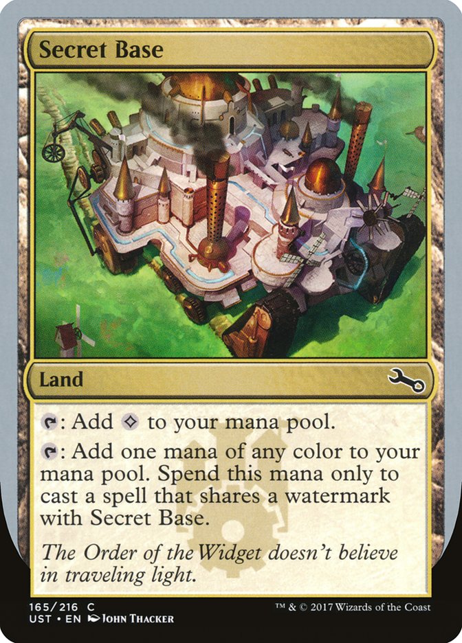 Secret Base (John Thacker) [Unstable] | Chromatic Games