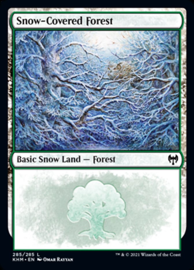 Snow-Covered Forest (285) [Kaldheim] | Chromatic Games