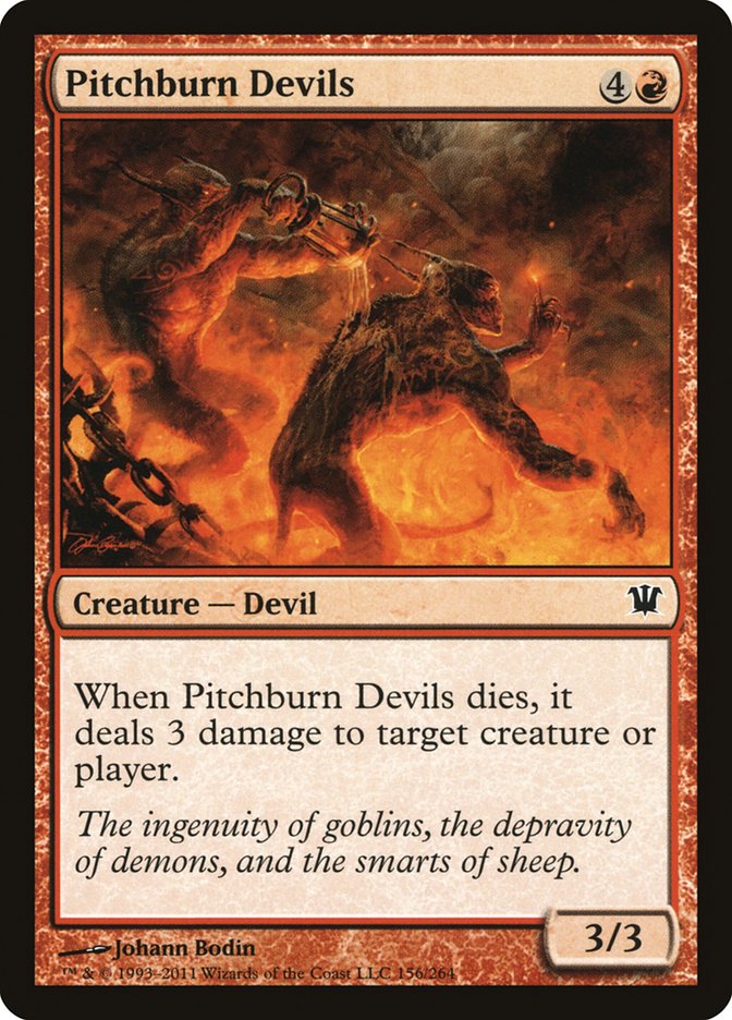 Pitchburn Devils [Innistrad] | Chromatic Games