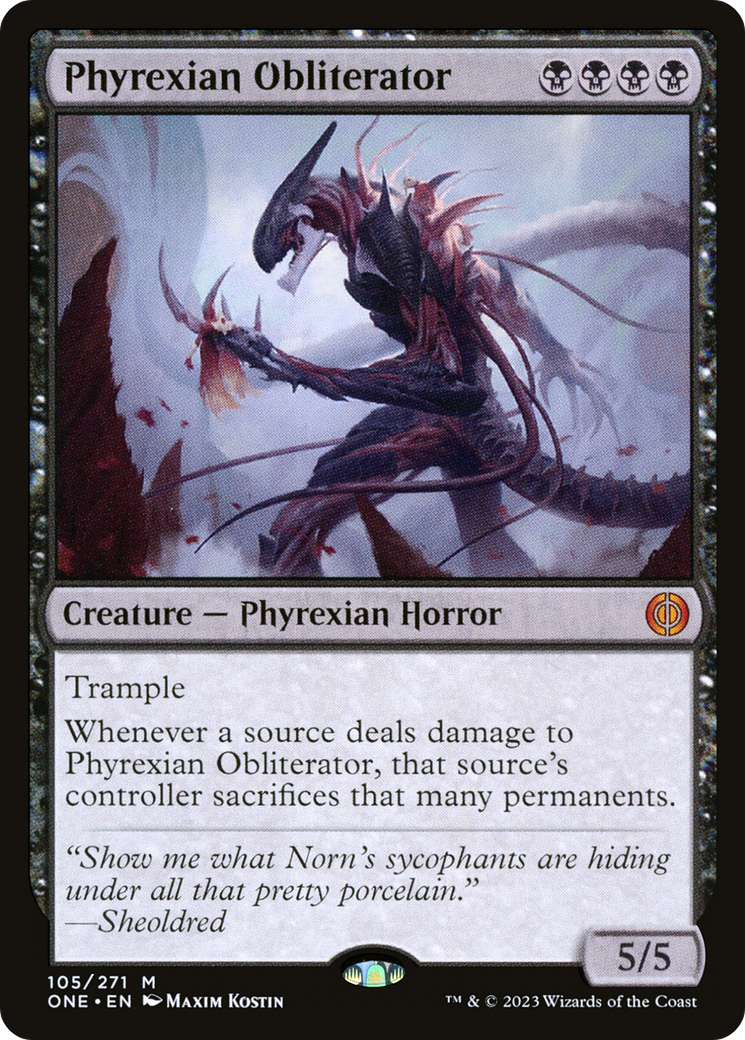 Phyrexian Obliterator [Phyrexia: All Will Be One] | Chromatic Games