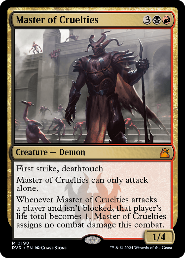 Master of Cruelties [Ravnica Remastered] | Chromatic Games
