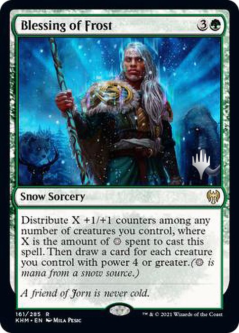 Blessing of Frost (Promo Pack) [Kaldheim Promos] | Chromatic Games