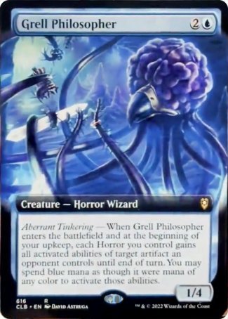 Grell Philosopher (Extended Art) [Commander Legends: Battle for Baldur's Gate] | Chromatic Games