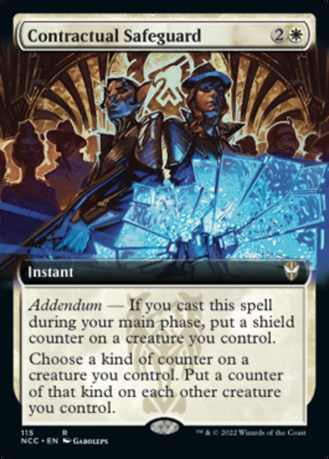 Contractual Safeguard (Extended Art) [Streets of New Capenna Commander] | Chromatic Games