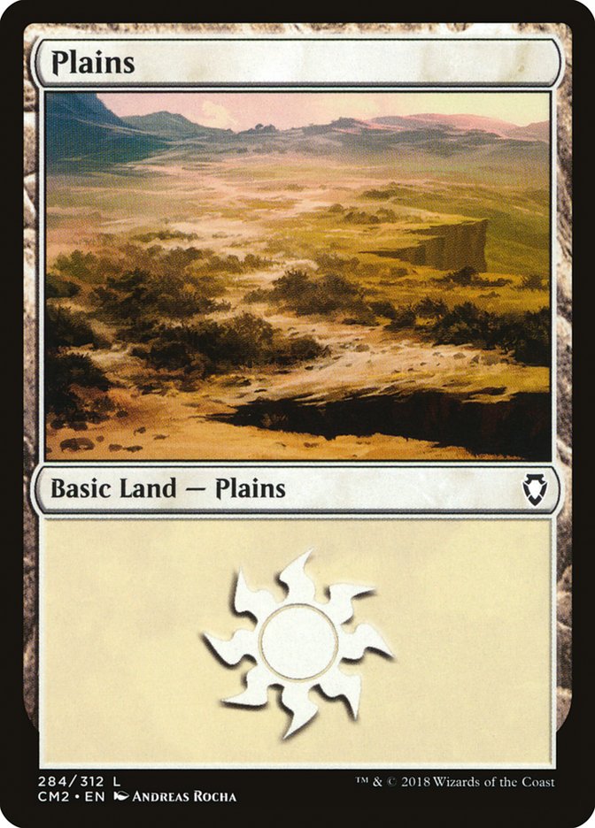 Plains (284) [Commander Anthology Volume II] | Chromatic Games