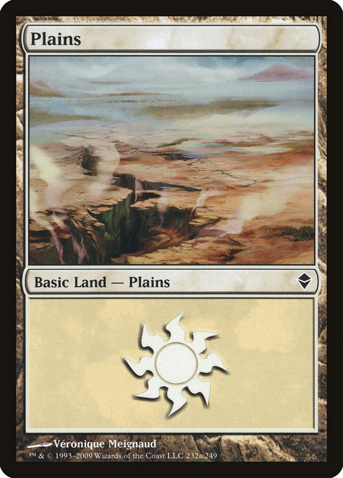 Plains (232a) [Zendikar] | Chromatic Games