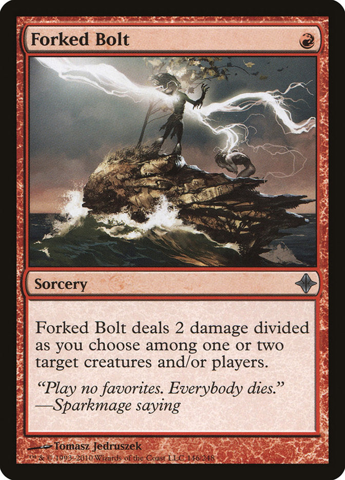 Forked Bolt [Rise of the Eldrazi] | Chromatic Games