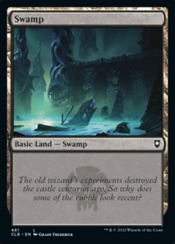 Swamp (461) [Commander Legends: Battle for Baldur's Gate] | Chromatic Games