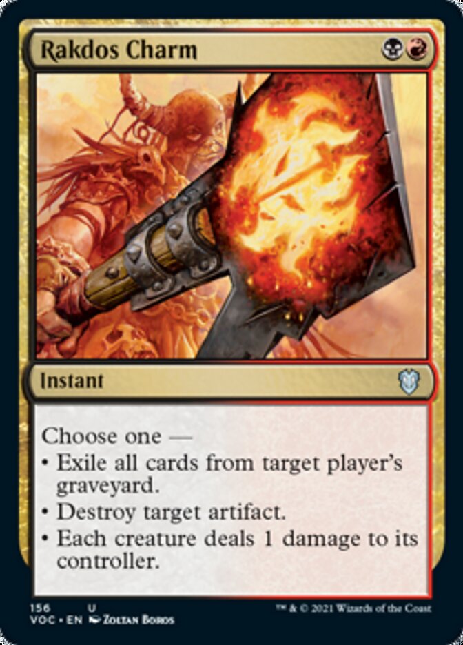 Rakdos Charm [Innistrad: Crimson Vow Commander] | Chromatic Games