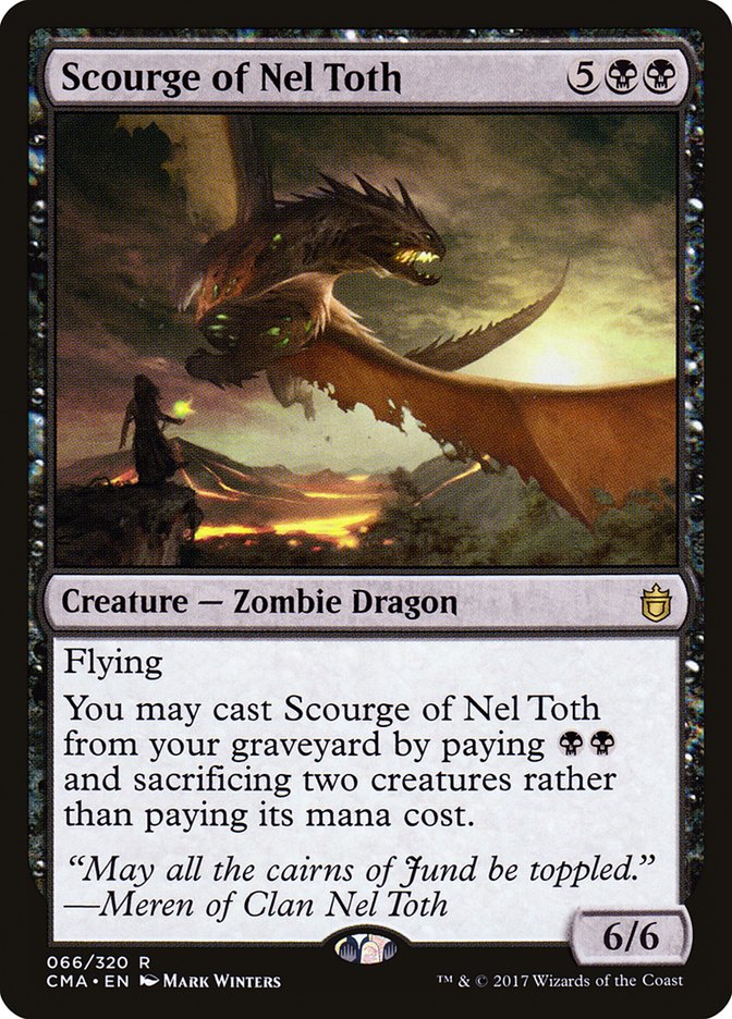 Scourge of Nel Toth [Commander Anthology] | Chromatic Games