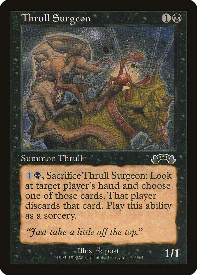 Thrull Surgeon [Exodus] | Chromatic Games