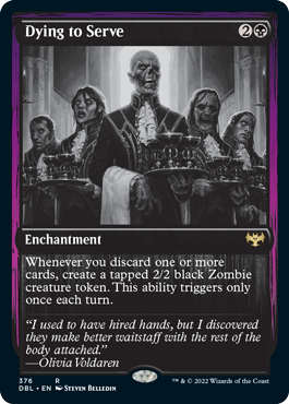 Dying to Serve [Innistrad: Double Feature] | Chromatic Games