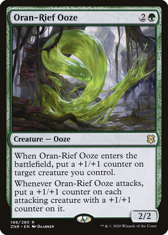 Oran-Rief Ooze [Zendikar Rising] | Chromatic Games