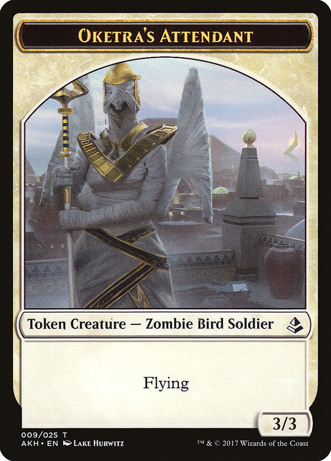 Oketra's Attendant Token [Amonkhet Tokens] | Chromatic Games