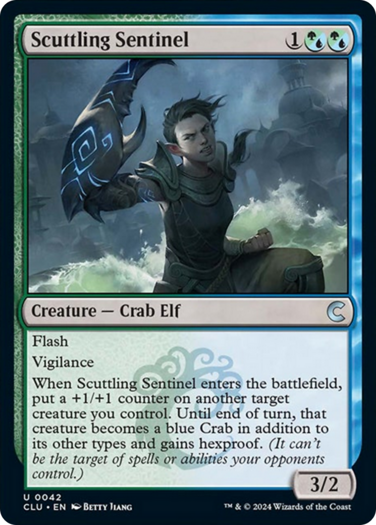 Scuttling Sentinel [Ravnica: Clue Edition] | Chromatic Games