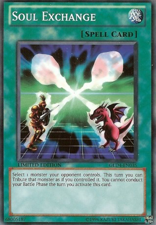 Soul Exchange [GLD4-EN035] Common | Chromatic Games