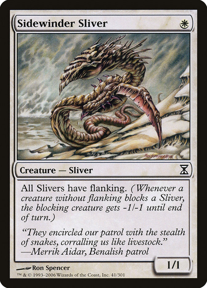 Sidewinder Sliver [Time Spiral] | Chromatic Games