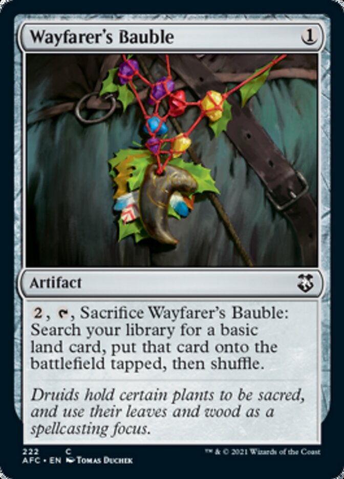 Wayfarer's Bauble [Dungeons & Dragons: Adventures in the Forgotten Realms Commander] | Chromatic Games