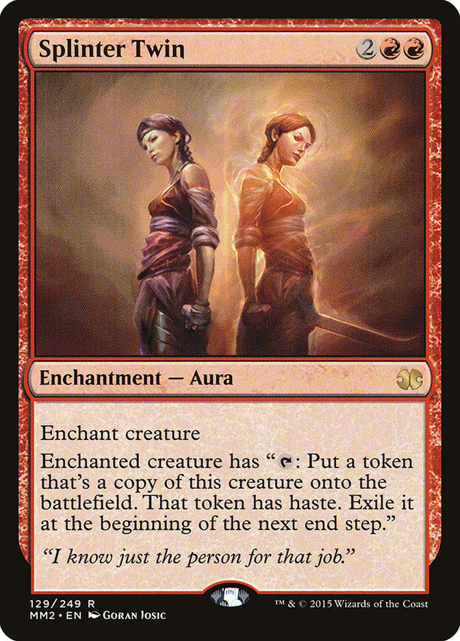 Splinter Twin [Modern Masters 2015] | Chromatic Games