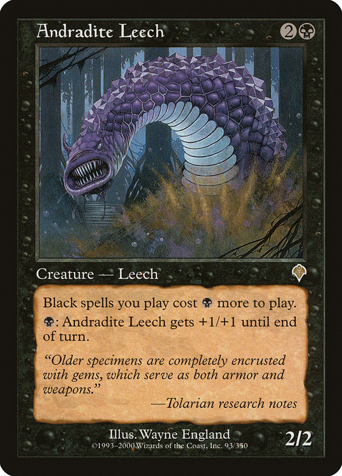 Andradite Leech [Invasion] | Chromatic Games