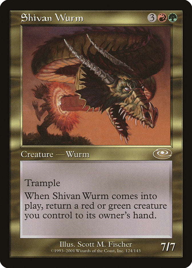 Shivan Wurm [Planeshift] | Chromatic Games