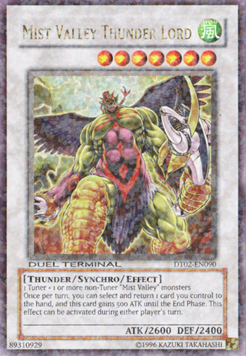 Mist Valley Thunder Lord [DT02-EN090] Ultra Rare | Chromatic Games