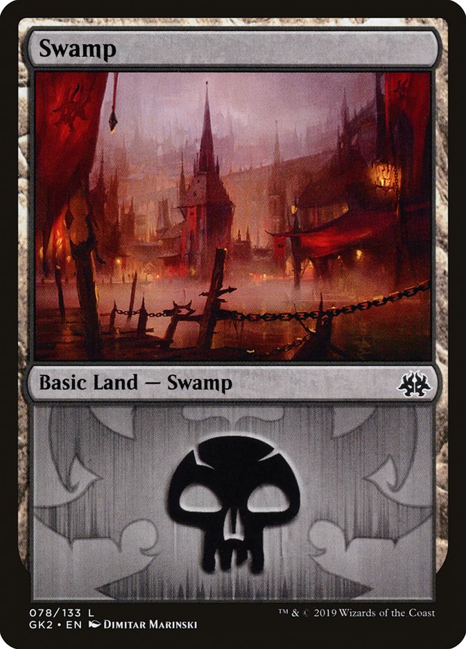 Swamp (78) [Ravnica Allegiance Guild Kit] | Chromatic Games