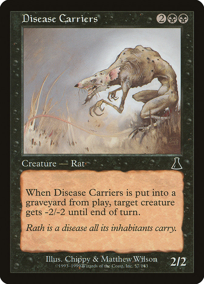 Disease Carriers [Urza's Destiny] | Chromatic Games