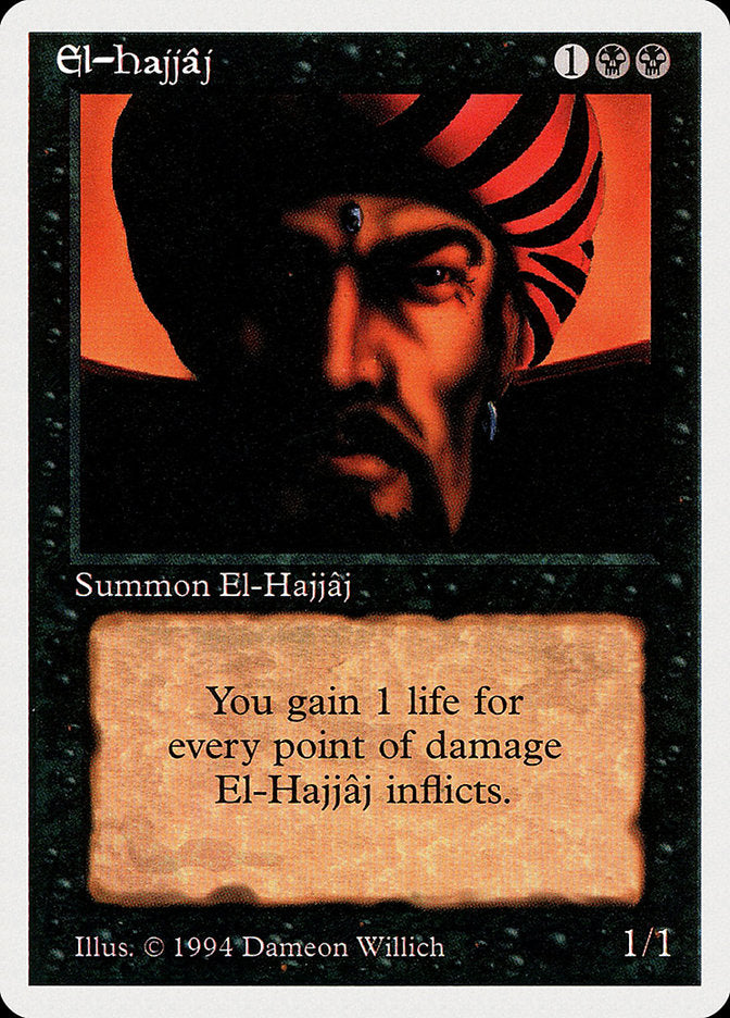 El-Hajjaj [Summer Magic / Edgar] | Chromatic Games