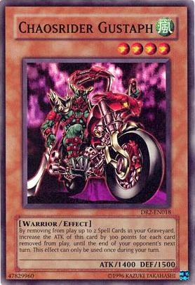 Chaosrider Gustaph [DR2-EN018] Super Rare | Chromatic Games