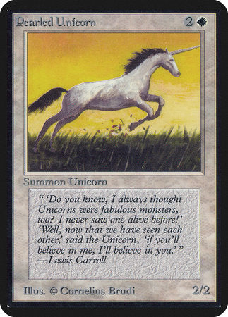 Pearled Unicorn [Limited Edition Alpha] | Chromatic Games