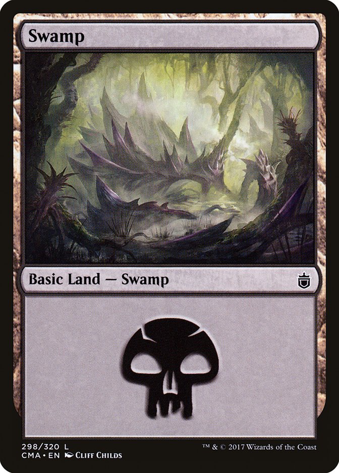 Swamp (298) [Commander Anthology] | Chromatic Games