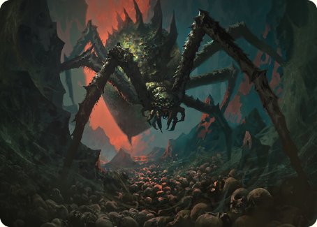 Shelob, Child of Ungoliant Art Card [The Lord of the Rings: Tales of Middle-earth Art Series] | Chromatic Games