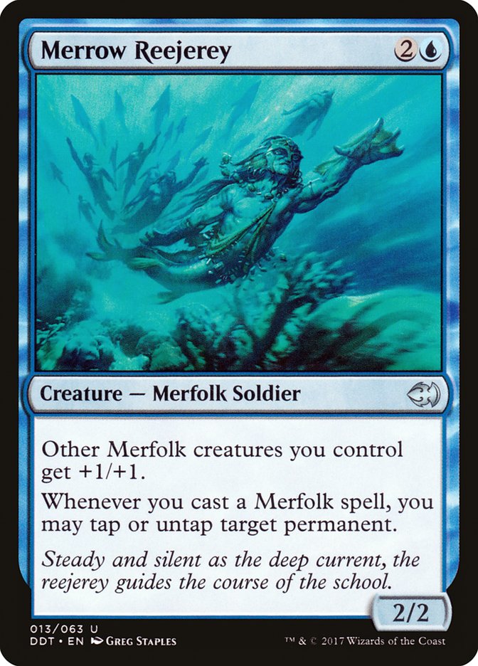 Merrow Reejerey [Duel Decks: Merfolk vs. Goblins] | Chromatic Games