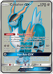 Cobalion GX (168/181) [Sun & Moon: Team Up] | Chromatic Games