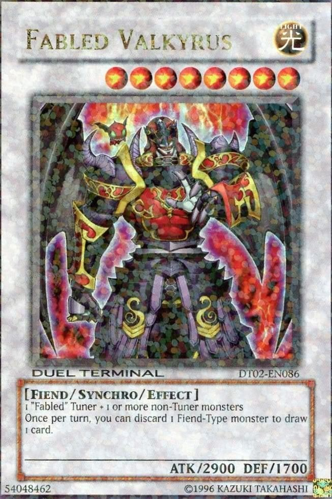 Fabled Valkyrus [DT02-EN086] Ultra Rare | Chromatic Games