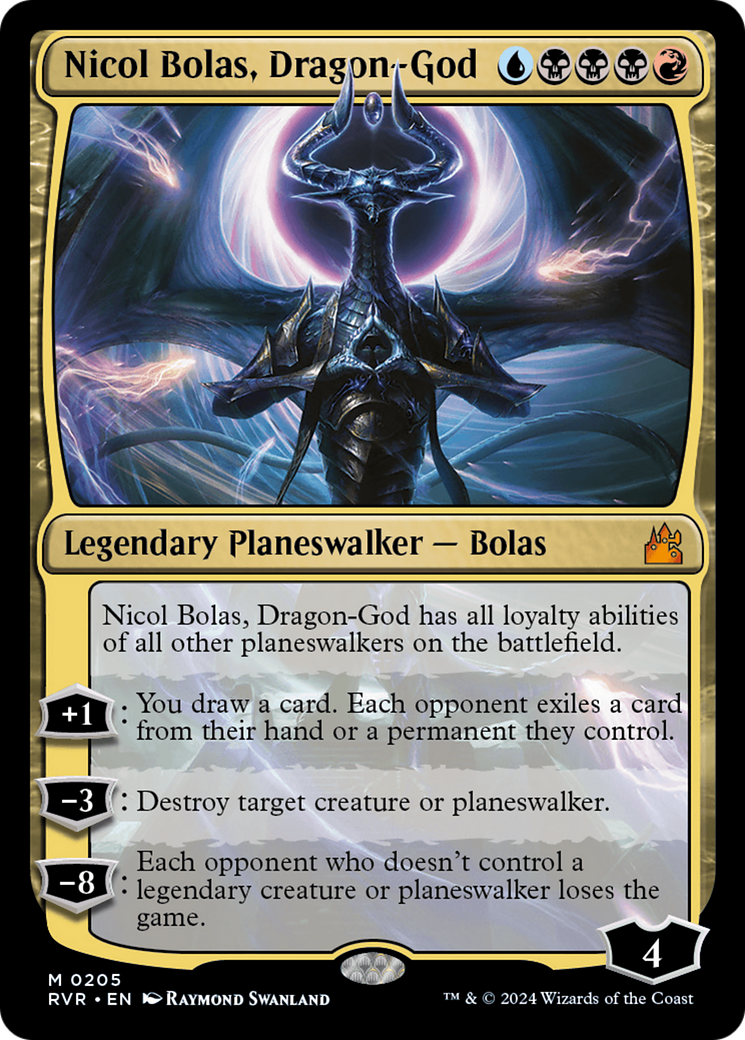 Nicol Bolas, Dragon-God [Ravnica Remastered] | Chromatic Games