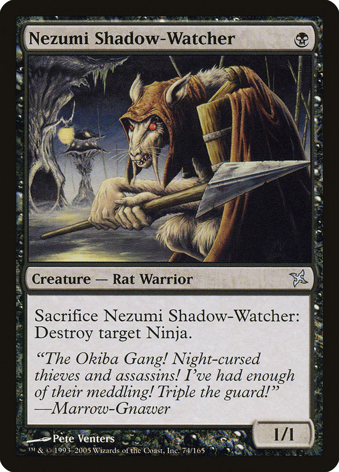 Nezumi Shadow-Watcher [Betrayers of Kamigawa] | Chromatic Games