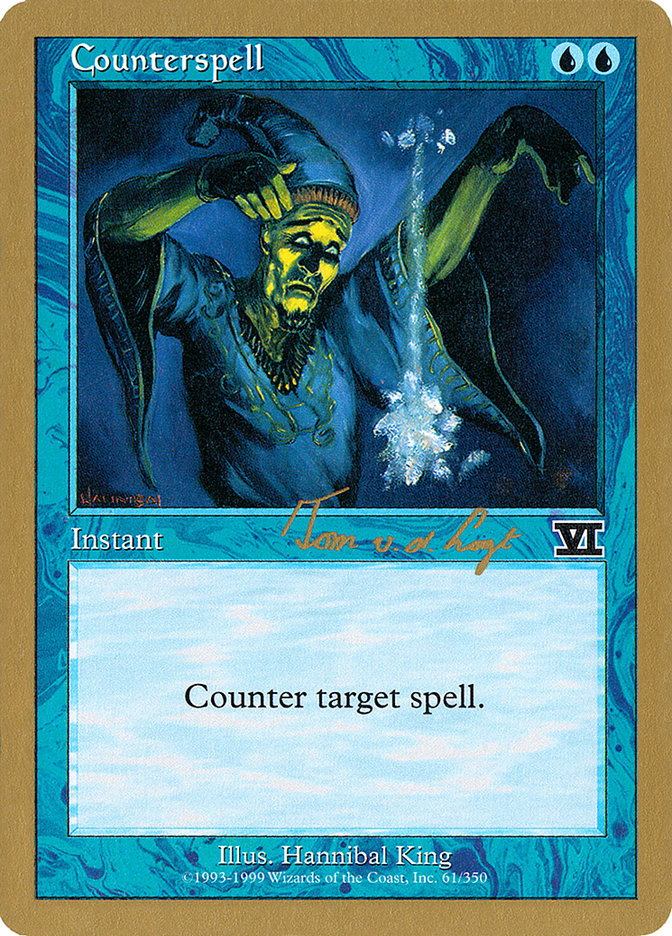 Counterspell (Tom van de Logt) [World Championship Decks 2000] | Chromatic Games