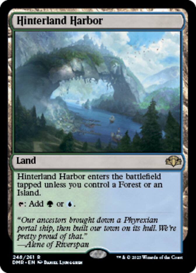 Hinterland Harbor [Dominaria Remastered] | Chromatic Games