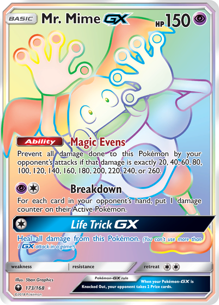 Mr. Mime GX [Celestial Storm] | Chromatic Games