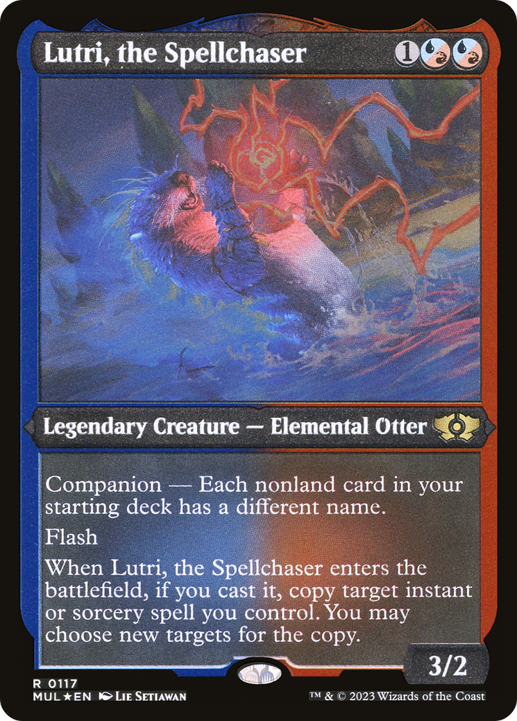 Lutri, the Spellchaser (Foil Etched) [Multiverse Legends] | Chromatic Games