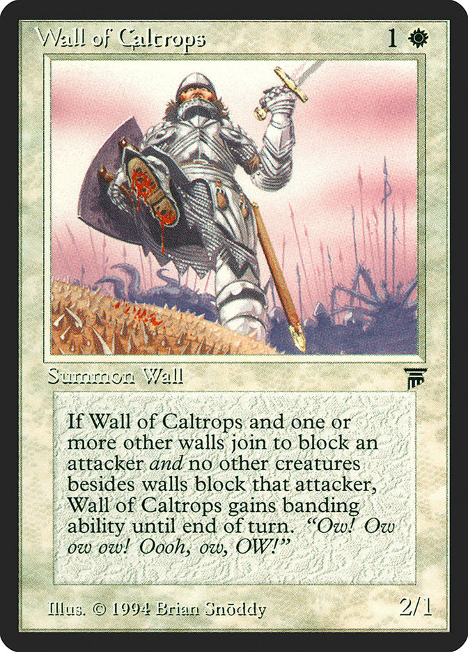 Wall of Caltrops [Legends] | Chromatic Games