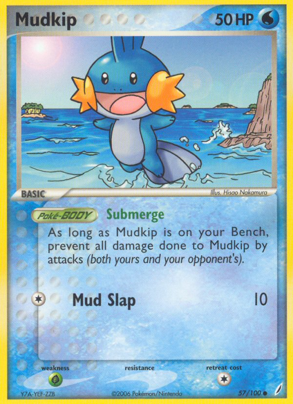 Mudkip (57/100) [EX: Crystal Guardians] | Chromatic Games