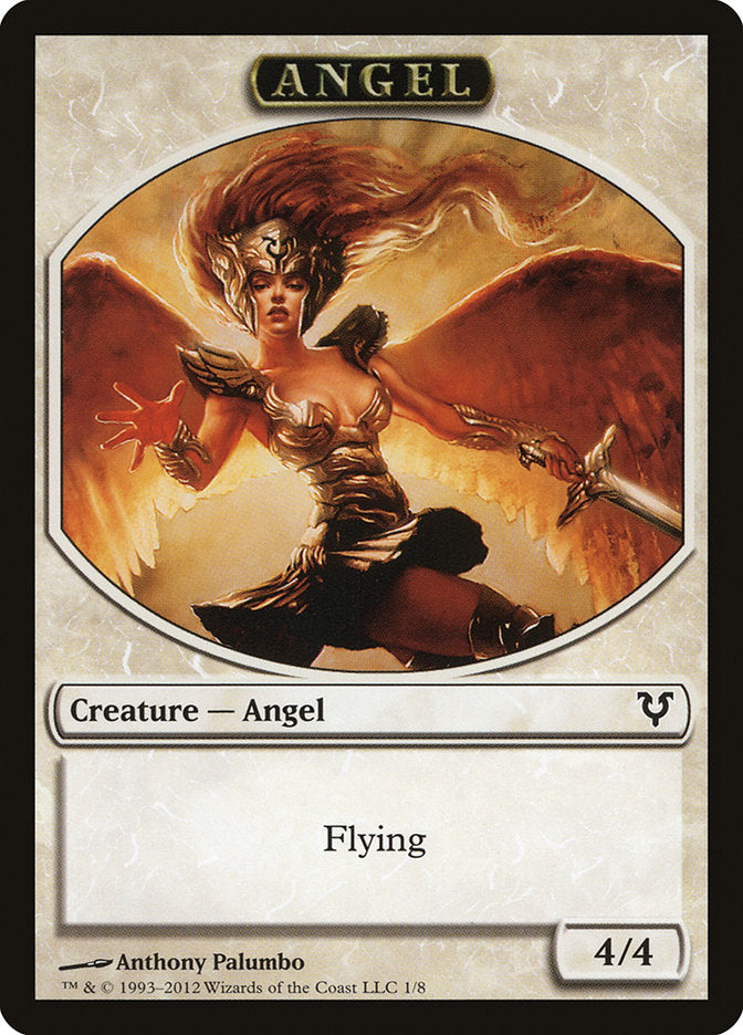 Angel Token [Avacyn Restored Tokens] | Chromatic Games