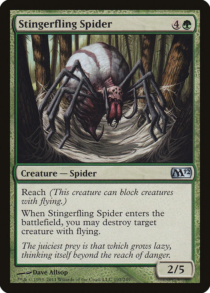 Stingerfling Spider [Magic 2012] | Chromatic Games