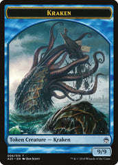 Fish // Kraken Double-Sided Token [Masters 25 Tokens] | Chromatic Games