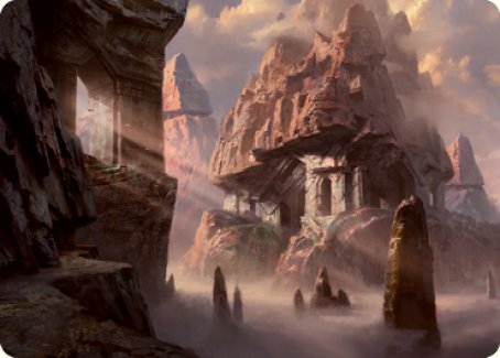 Mountain (277) Art Card [Dungeons & Dragons: Adventures in the Forgotten Realms Art Series] | Chromatic Games