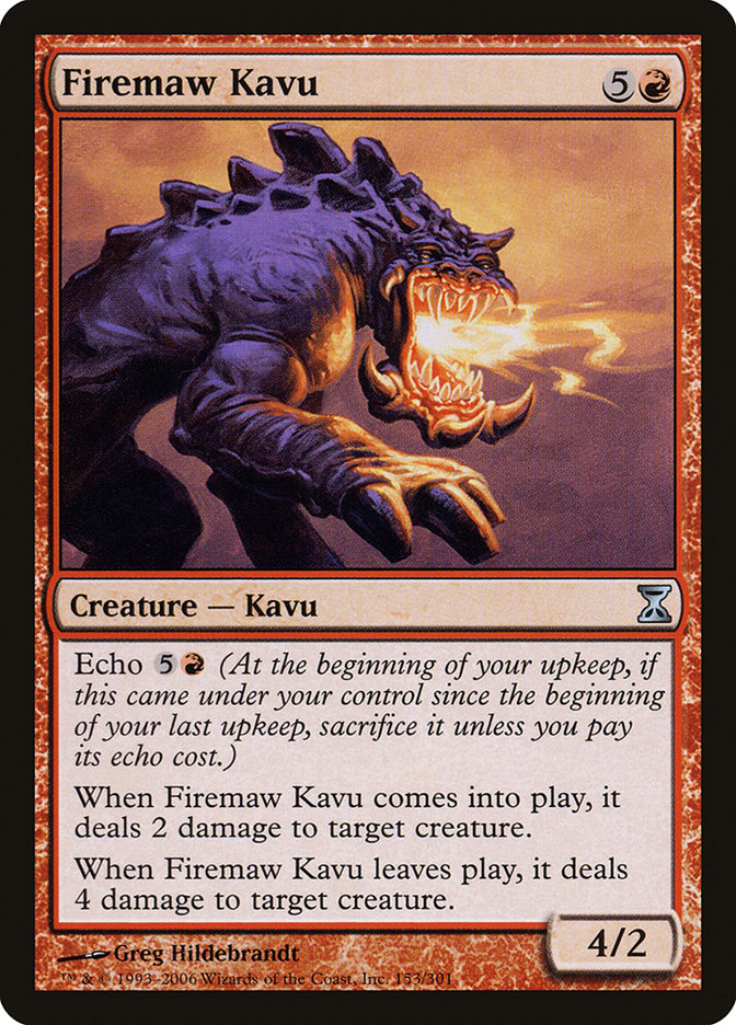 Firemaw Kavu [Time Spiral] | Chromatic Games